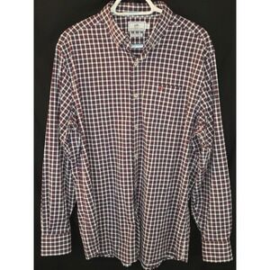 Southern Tide Intercoastal‎ Checkered Shirt Mens L Long Sleeve Nylon Blend
